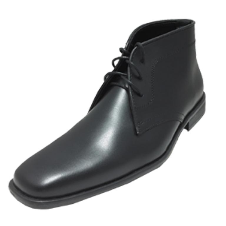 Black Matte Boot by allure for men