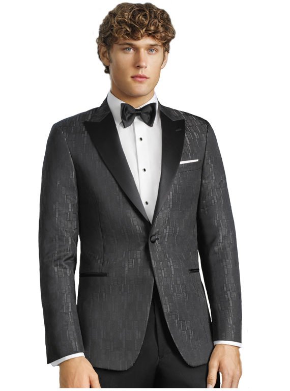 Charcoal Matrix Tuxedo by Couture 1910