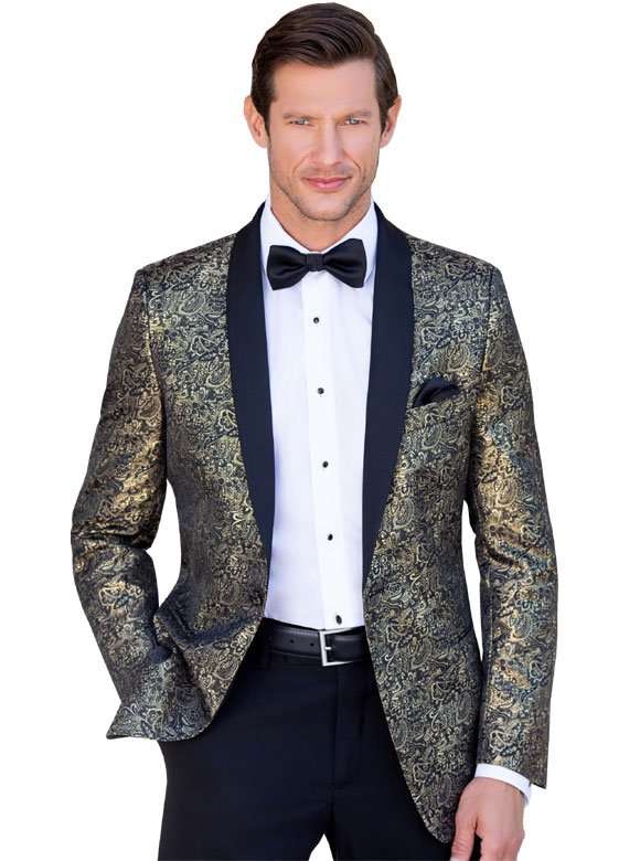 Gold Paisley Tuxedo