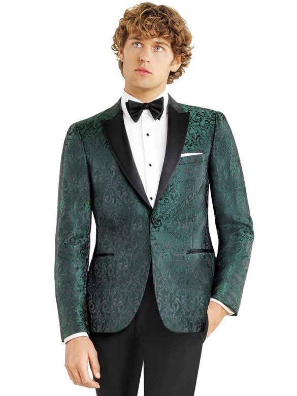 Green Paisley Dinner Jacket