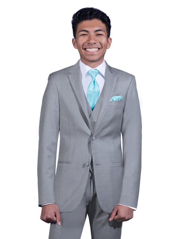 Stone Grey Brooklyn suit by Ike Behar
