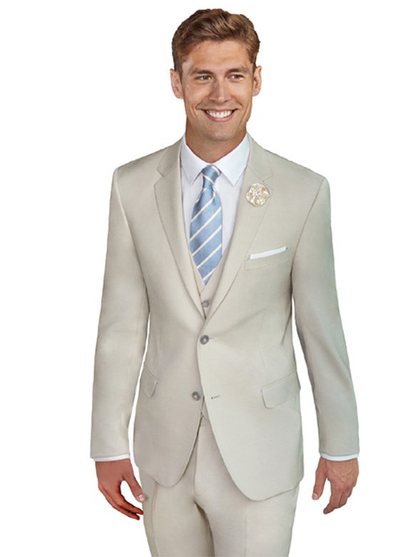 Sand Hampton Suit by Ike Behar