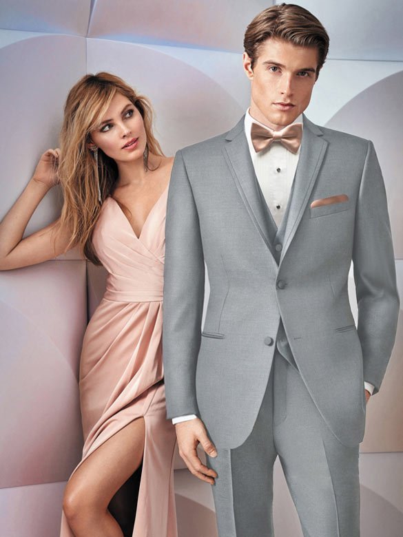 Stone Grey Brooklyn Tuxedo by Ike Behar