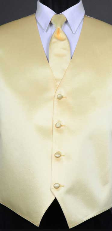 Sunbeam simply solid vest with matching Windsor tie