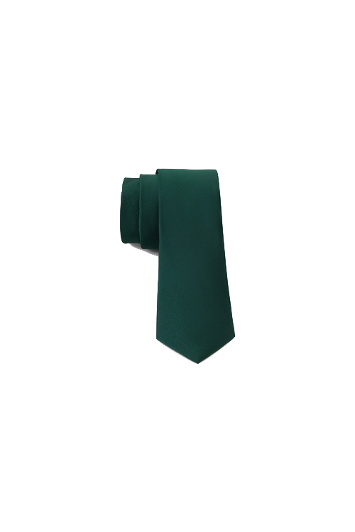 emerald silk long tie