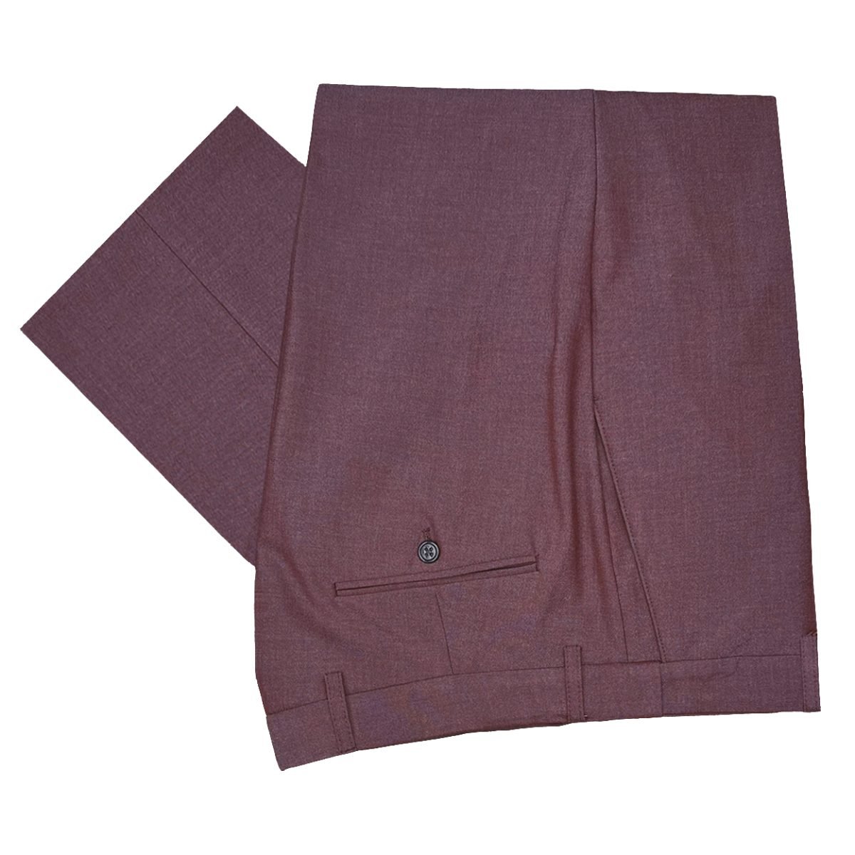 burgundy stretch waist suit pants