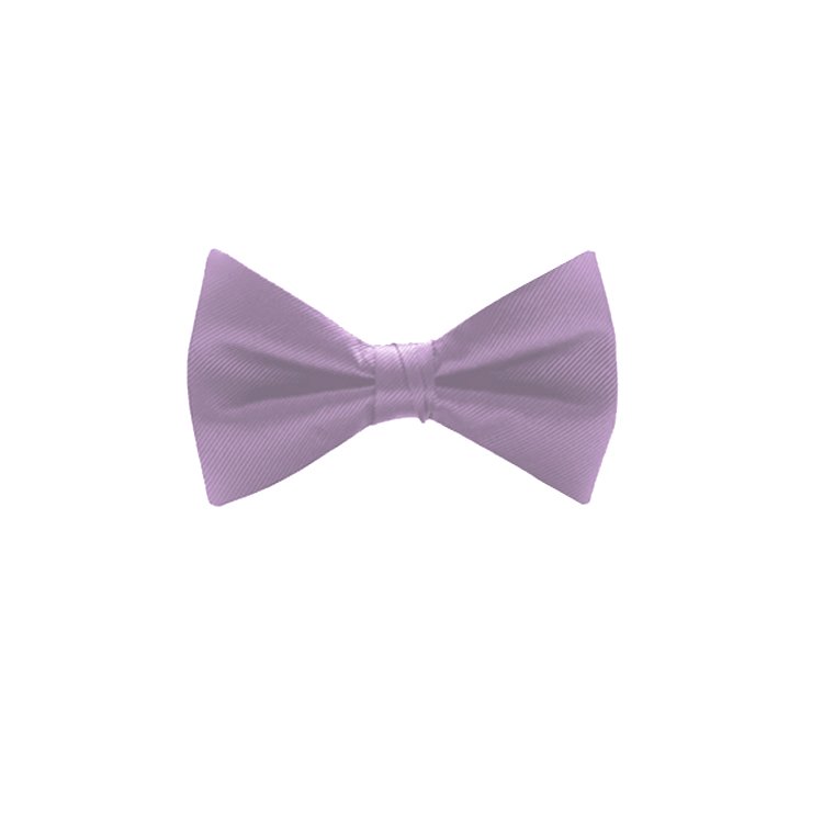 Lavender Simply Solid Bow Tie