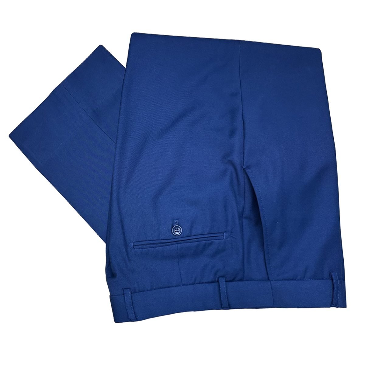 french blue stretch waist pants