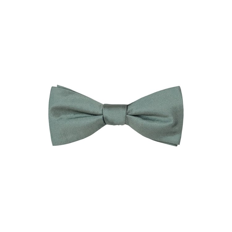 fern solid silk bow tie