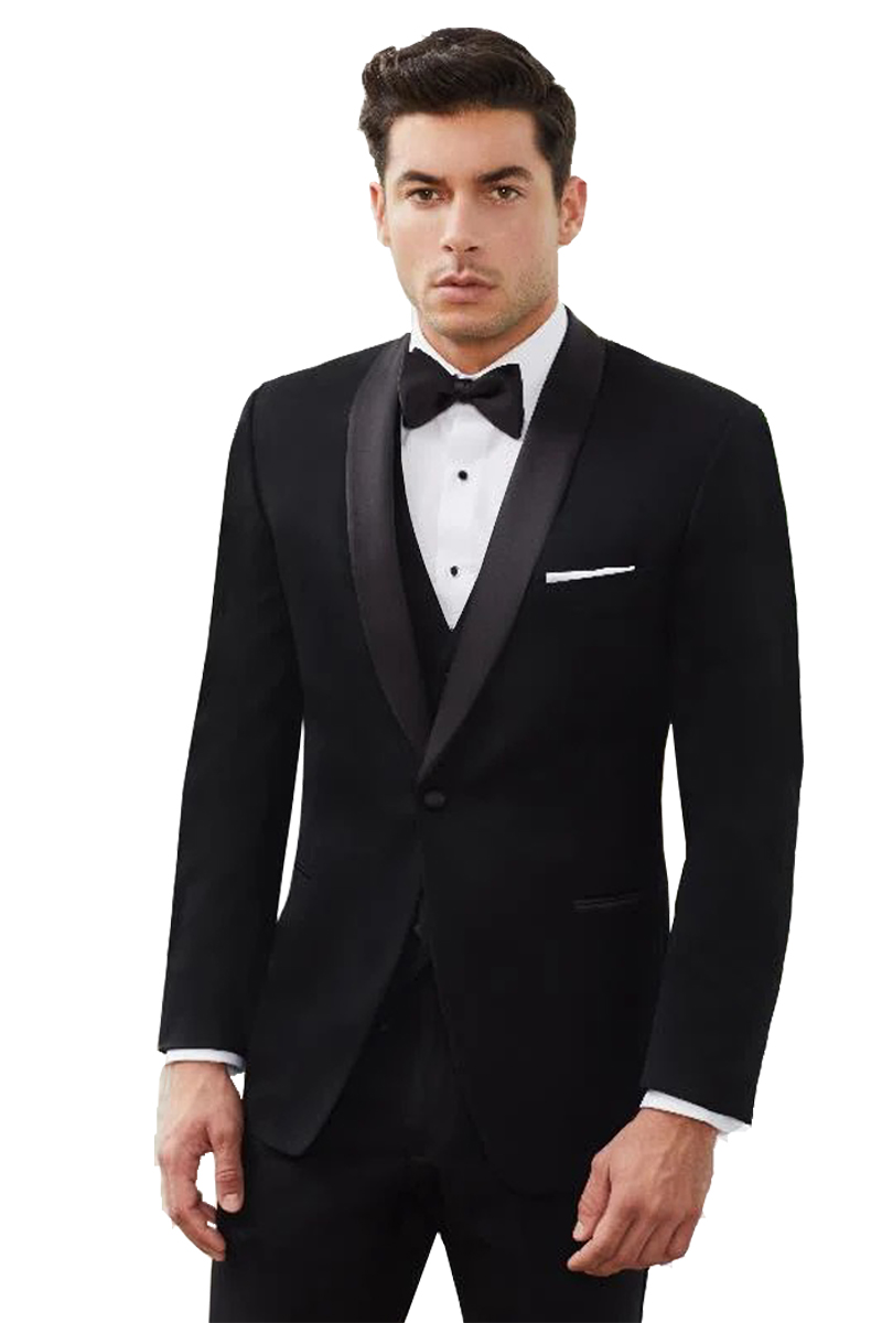 Black Shawl Lapel Tuxedo Jacket