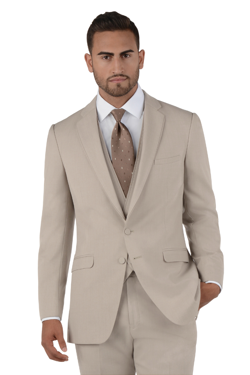 Tan Bartlett Suit by Allure Men